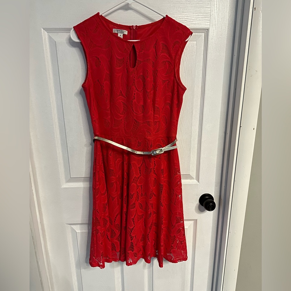 Red/Fuchsia Dress
